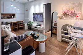 Có gì trong căn hộ 35m2 thiết kế 3 phòng ngủ? 