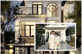 Lộ biệt thự mới bề thế của Thành Chung và vợ hotgirl 