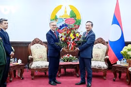Việt Nam chúc mừng các lãnh đạo cấp cao Lào