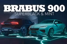 "Soi" Lamborghini Urus màu xanh Mint của Brabus giá hơn 18 tỷ đồng