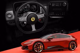 Ferrari Luce lộ nội thất tuyệt đẹp dưới bàn tay cựu “phù thủy Apple”