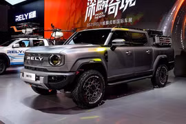 Chery vén màn xe bán tải KP31 mới, thiết kế đẹp như Ford Bronco