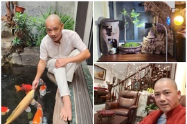 Bên trong căn nhà 4 tầng ở Hà Nội của đạo diễn Bình Trọng