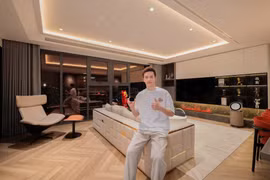 Cận cảnh căn hộ hiện đại của tiền vệ Hoàng Đức tại Hà Nội 