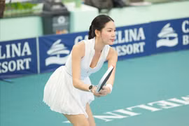 Loạt ảnh nét nèn nẹt của gái đẹp miền Tây 'đại náo' sân pickleball