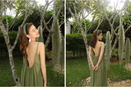 'Ái nữ tỷ phú Trung Quốc' Hà Siêu Liên khoe bóng lưng siêu đẹp