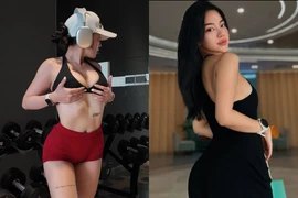 Cận cảnh khoảnh khắc hot girl Trâm Anh khoe trọn vóc dáng cực phẩm