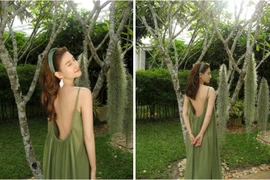 'Ái nữ tỷ phú Trung Quốc' Hà Siêu Liên khoe bóng lưng siêu đẹp