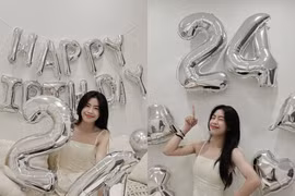 'Hot girl bóng đá Việt' Thanh Nhã chào tuổi mới với vẻ đẹp trong trẻo