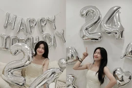 'Hot girl bóng đá Việt' Thanh Nhã chào tuổi mới với vẻ đẹp trong trẻo