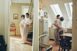 Vợ chồng hot girl Hàn Hằng có con đầu lòng