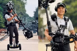 Steadicam Lê Bảo Hân nói về 'áp lực tinh thần' tác nghiệp Đại lễ A80