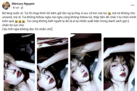 Nữ trọng tài gợi cảm nhất làng game gửi nhầm ảnh cho người lạ