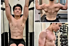 Thiếu gia cả nhà bầu Hiển độ body, ai ngắm cũng mê