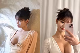 Người đẹp U40 Maeng Seung Ji ăn mặc ngày càng táo bạo