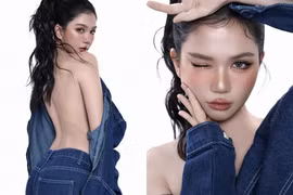 Ngọc Trinh tham gia xu hướng chụp ảnh bán nude năm nay