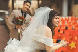 'Diễn viên trăm ký' Ngô Thủy Tiên bất ngờ thông báo 'theo chồng bỏ cuộc chơi'