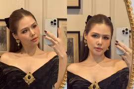 Phanh Lee "gây mê" netizen với ảnh selfie qua gương