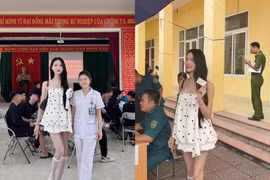 Danh tính thanh niên chuyển giới gây sốt khi đi khám nghĩa vụ quân sự