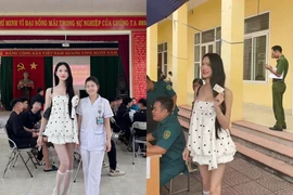 Danh tính thanh niên chuyển giới gây sốt khi đi khám nghĩa vụ quân sự