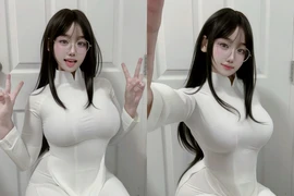 Nữ coser Thái Lan hóa thân thành nữ sinh Việt trong tà áo dài