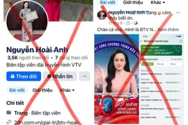 BTV Hoài Anh đăng bài cảnh báo tài khoản cá nhân bị giả mạo