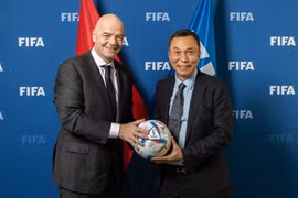 Chủ tịch FIFA gửi thư tới Chủ tịch LĐBĐ Việt Nam