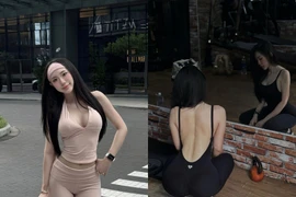 Mẹ bỉm sữa hot girl, vóc dáng 3 vòng 'đỉnh chóp'