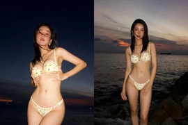 Trình Mỹ Duyên khoe vóc dáng nuột nà trong bộ bikini sau 4 năm “giấu dáng”