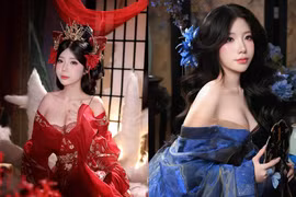 Theo đuổi phong cách “thần tiên tỷ tỷ”, nữ coser khoe dáng bốc lửa