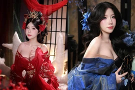Theo đuổi phong cách “thần tiên tỷ tỷ”, nữ coser khoe dáng bốc lửa