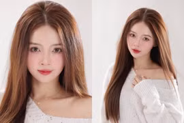 'Hot girl ảnh thẻ' Lê Lý Lan Hương khoe vẻ đẹp “băng thanh ngọc khiết"