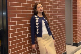 Chi Pu gây ấn tượng với phong cách thời trang khi gió mùa về