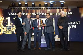 VinFast VF6 nhận cú đúp giải thưởng tại thị trường Ấn Độ