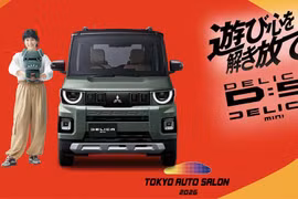 "Soi" dàn xe Mitsubishi Delica Kei cực chất tại Triển lãm Tokyo 2026