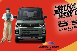 "Soi" dàn xe Mitsubishi Delica Kei cực chất tại Triển lãm Tokyo 2026