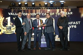 VinFast VF6 nhận cú đúp giải thưởng tại thị trường Ấn Độ