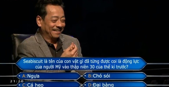 Nghệ sĩ hài hước, trả lời đúng nhiều nhất ở "Ai là triệu phú" - Hình 2 Nghe si hai huoc, tra loi dung nhieu nhat o
