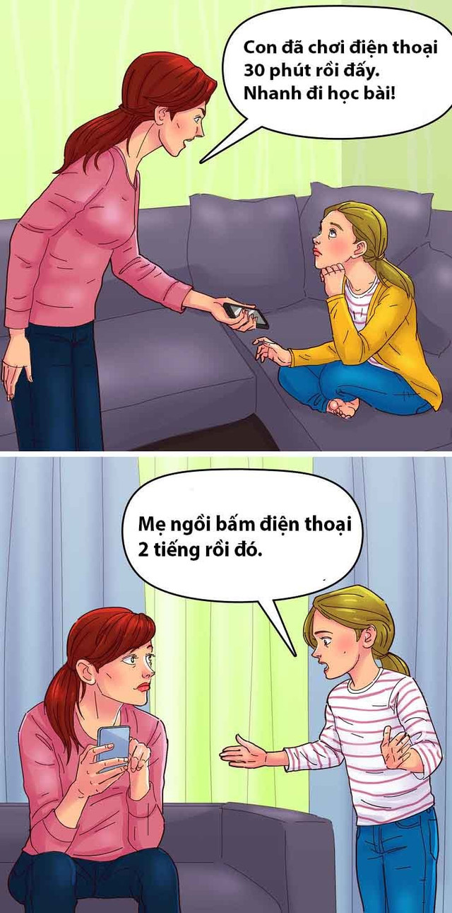 10 hành vi của bố mẹ có tác động xấu đến con - Hình 4 10 hanh vi cua bo me co tac dong xau den con-Hinh-4