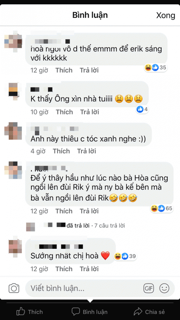 Bị chỉ trích vì ngồi lên đùi Erik, Hòa Minzy khôn ngoan hóa giải - Hình 3 Bi chi trich vi ngoi len dui Erik, Hoa Minzy khon ngoan hoa giai-Hinh-3