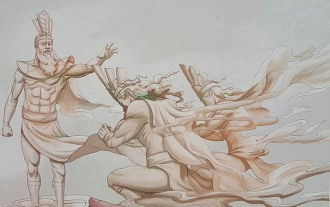 Sơn Tinh là hiện thân của vị thần nào trong "tứ bất tử"?