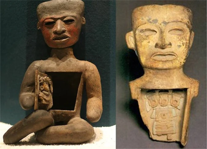 Kỳ bí bức tượng người rỗng bụng tại thành phố của các vị thần