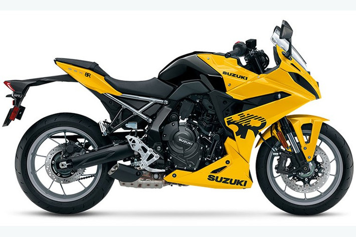 Mẫu xe sport-touring Suzuki GSX-8R 2025 sẽ vẫn sử dụng động cơ 2 xi-lanh thẳng hàng dung tích 776cc, làm mát bằng chất lỏng. Động cơ có trục khuỷu lệch 270 độ, cho công suất cực đại 82 mã lực tại 8.500 vòng/phút và mô-men xoắn 78 Nm tại 6.800 vòng/phút.