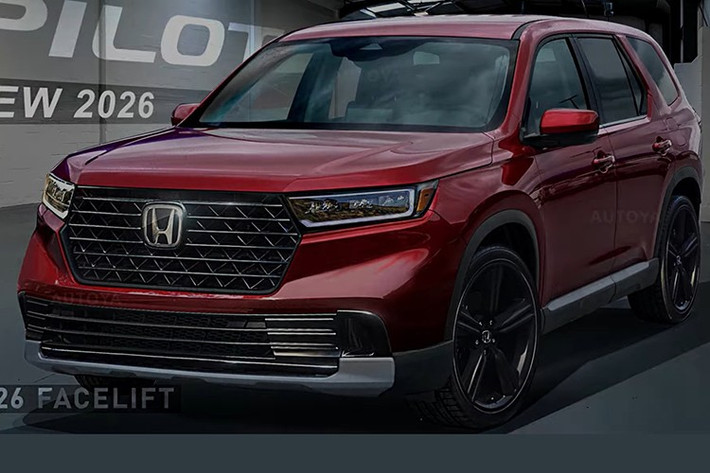 Mới đây, những hình ảnh dựng kỹ thuật số của Honda Pilot 2026 mới đã xuất hiện trên kênh AutoYa, hé lộ một phiên bản facelift với những tinh chỉnh nhẹ về ngoại thất và nội thất, tập trung vào yếu tố thẩm mỹ và trải nghiệm người dùng.