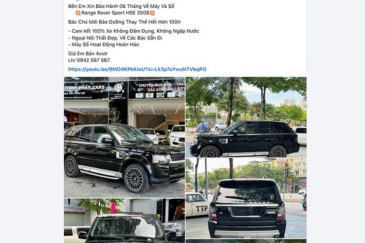 Bài đăng chào bán xe Range Rover HSE nhận được sự quan tâm của nhiều người. Đại đa số đều đánh giá mức giá mà người bán đề xuất là rẻ và tiếc nuối về một chiếc xe sang tiền tỷ, nay xuống giá ngang xe cỏ.