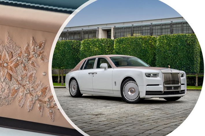 Phantom Dentelle là chiếc xe được khách hàng đích thân yêu cầu chế tác thông qua “văn phòng riêng” – Private Office của Rolls-Royce tại Dubai. Văn phòng này chỉ dành cho các khách mời, đã mang trải nghiệm như chính tại trụ sở Goodwood đến gần hơn với khách hàng Rolls-Royce tại khu vực Trung Đông.