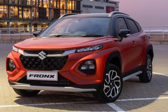 Suzuki Fronx 2025 Mẫu xe SUV Suzuki Fronx xác nhận ra mắt thị trường vào đầu quý III/2025. Mẫu xe này được phát triển dựa trên nền tảng của Suzuki Baleno - mẫu xe ăn khách tại Ấn Độ.