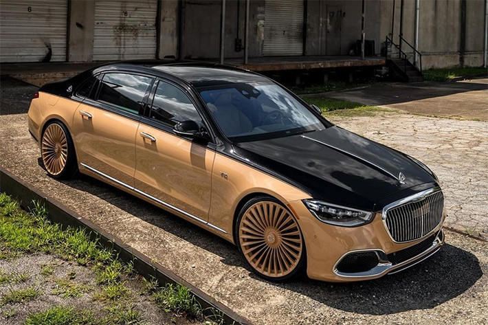Mercedes-Maybach S680 Virgil Abloh Edition siêu sang vốn là phiên bản được phát triển nhằm tưởng nhớ cố Giám đốc sáng tạo Louis Vuitton, Virgil Abloh – người từng hợp tác với Mercedes-Benz để thiết kế một số mẫu xe concept mang phong cách thời trang và nghệ thuật.