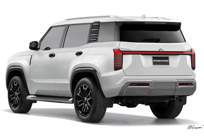 Trong các teaser trước đó, Mitsubishi gọi mẫu xe mới là "PPV" – viết tắt của "Pickup Platform Vehicle", ám chỉ loại SUV phát triển từ nền tảng bán tải. Tuy nhiên, bản dựng mới cho thấy Pajero Sport thế hệ mới không còn đi theo hướng chia sẻ thân xe phía trước với Triton như truyền thống, mà sở hữu thiết kế hoàn toàn độc lập.