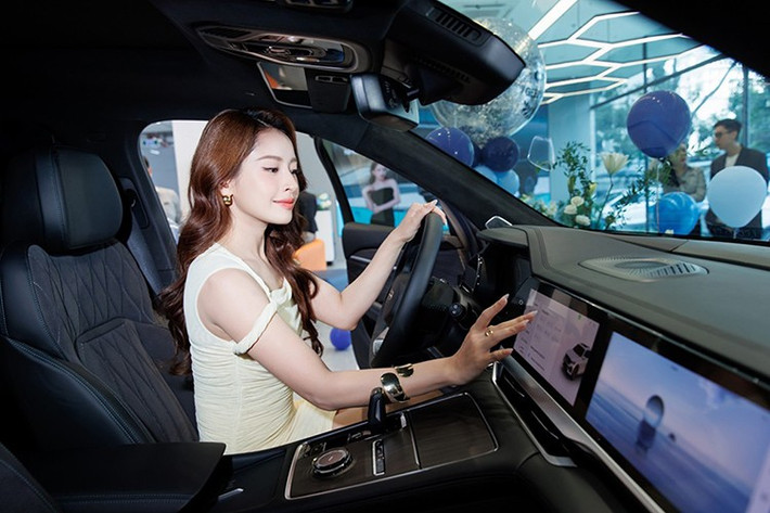 Trang bị an toàn của xe cũng rất đa dạng với 6 túi khí, hệ thống cân bằng điện tử, hỗ trợ khởi hành ngang dốc, hỗ trợ xuống dốc, phanh tay điện tử, hệ thống kiểm soát hành trình thích ứng, hỗ trợ đỗ xe, hỗ trợ lái xe cao tốc, hỗ trợ giữ làn đường, hỗ trợ giảm thiểu va chạm phía trước, cảm biến hỗ trợ đỗ xe trước/sau, camera 360 độ và cảm biến áp suất lốp tiêu chuẩn.